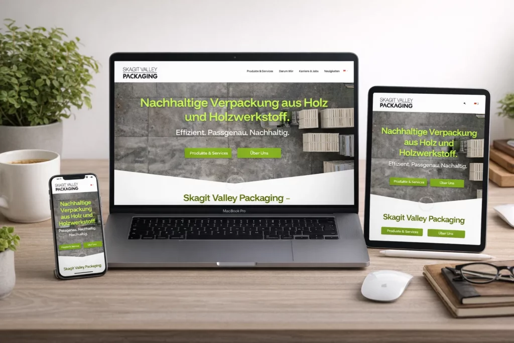 Webdesign Beispiel von KNDR 5