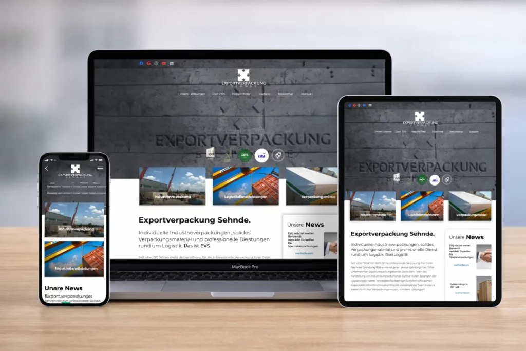 Webdesign Beispiel von KNDR 8