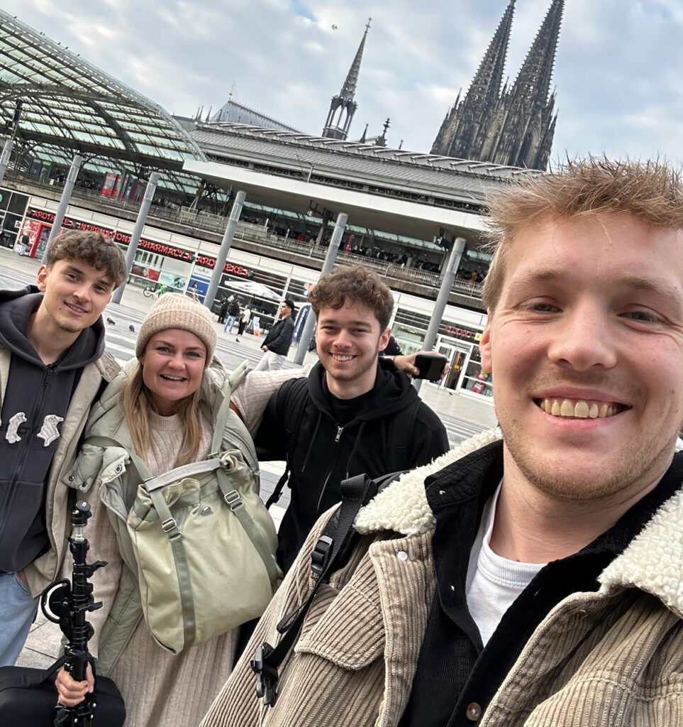 Social Media Team auf der Seite „Social Media & Copy“