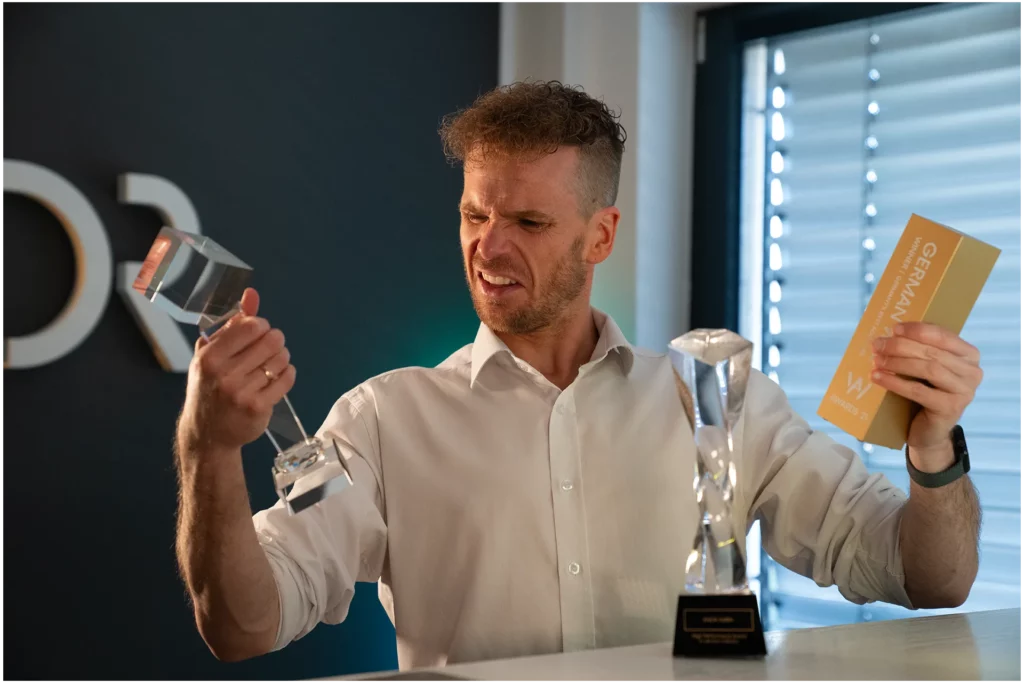 Porträt oder Teamfoto: Marcel Aue Gewinnt Was auf der Seite „Über Managed Marketing“