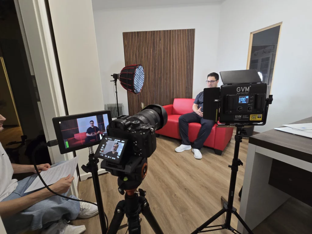Testimonialvideos auf der Seite „Über Testimonials“