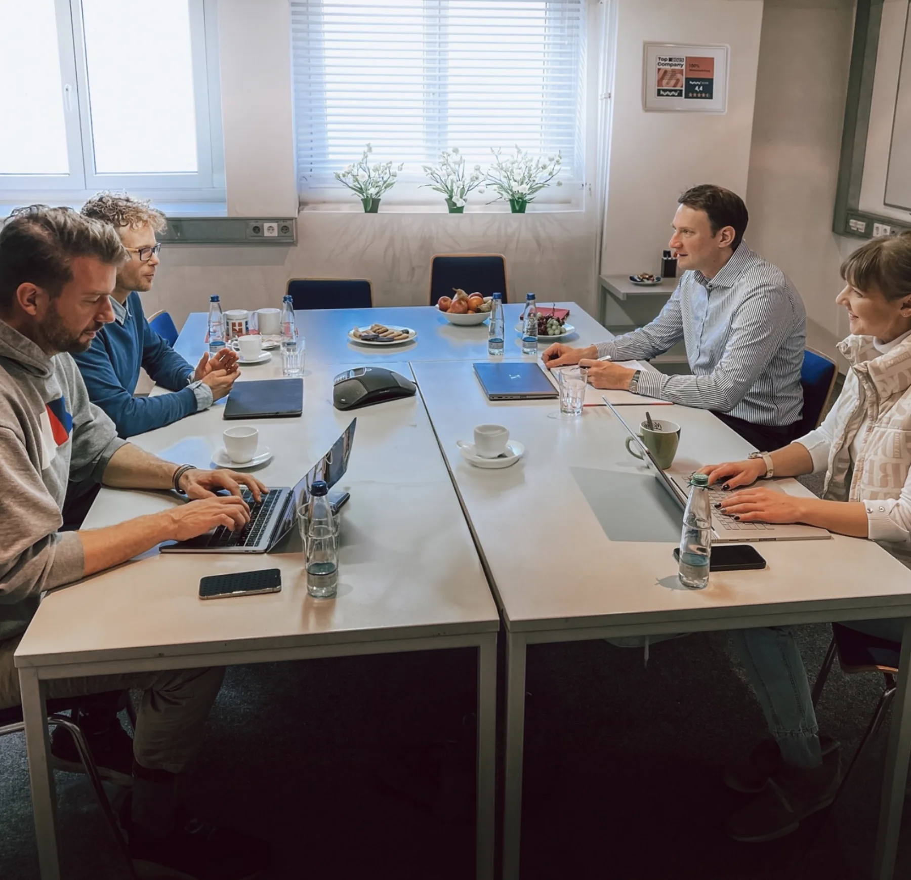 Besprechung im BBD-Projekt bei B&W